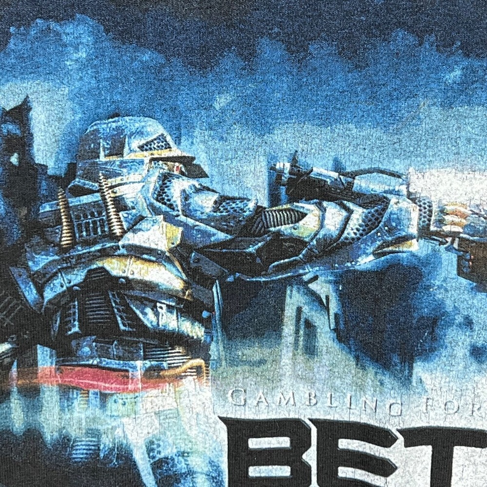 2005‎ Bet On Soldier T Shirt Promo Adult XL Hanes Heavyweight Tag Mens Black - Picture 5 of 13
